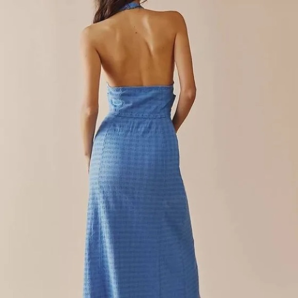 Free People 💙Nya Maxi Dress / NWT - Picture 3 of 5